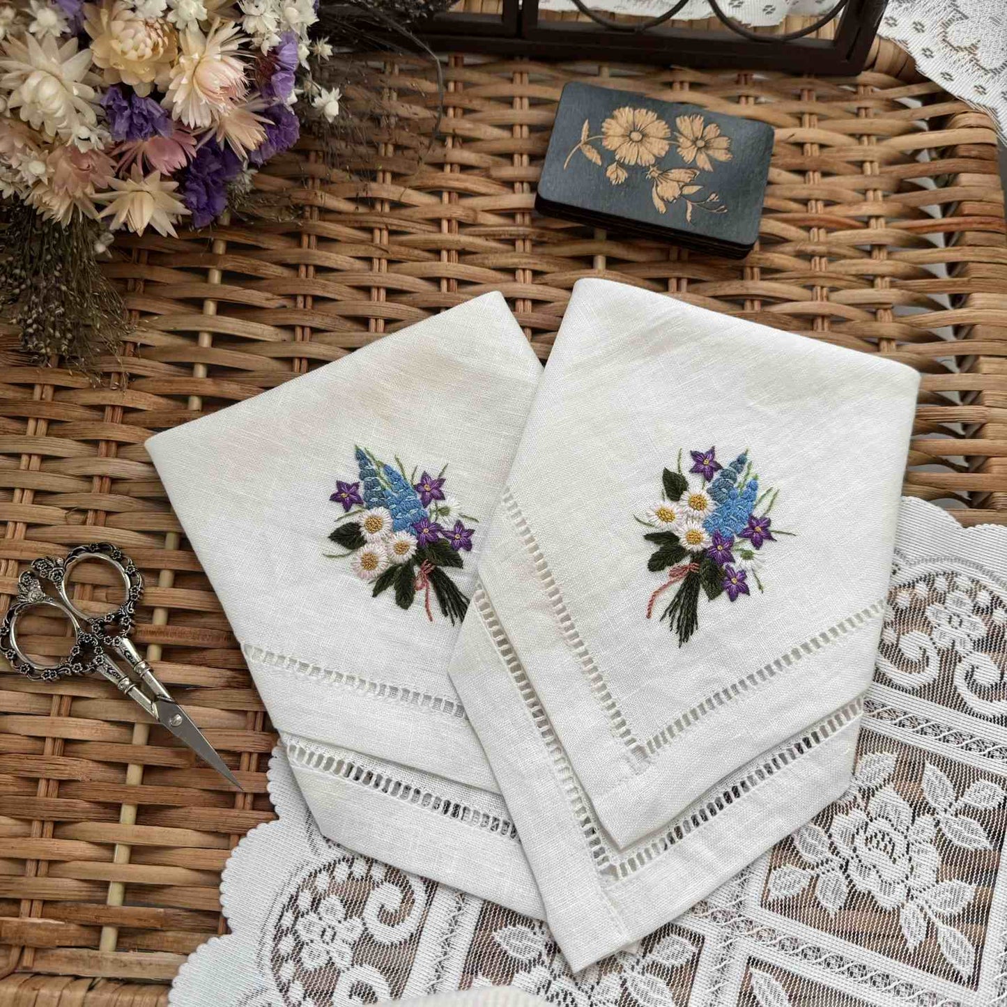 Summer Bloom Handkerchief