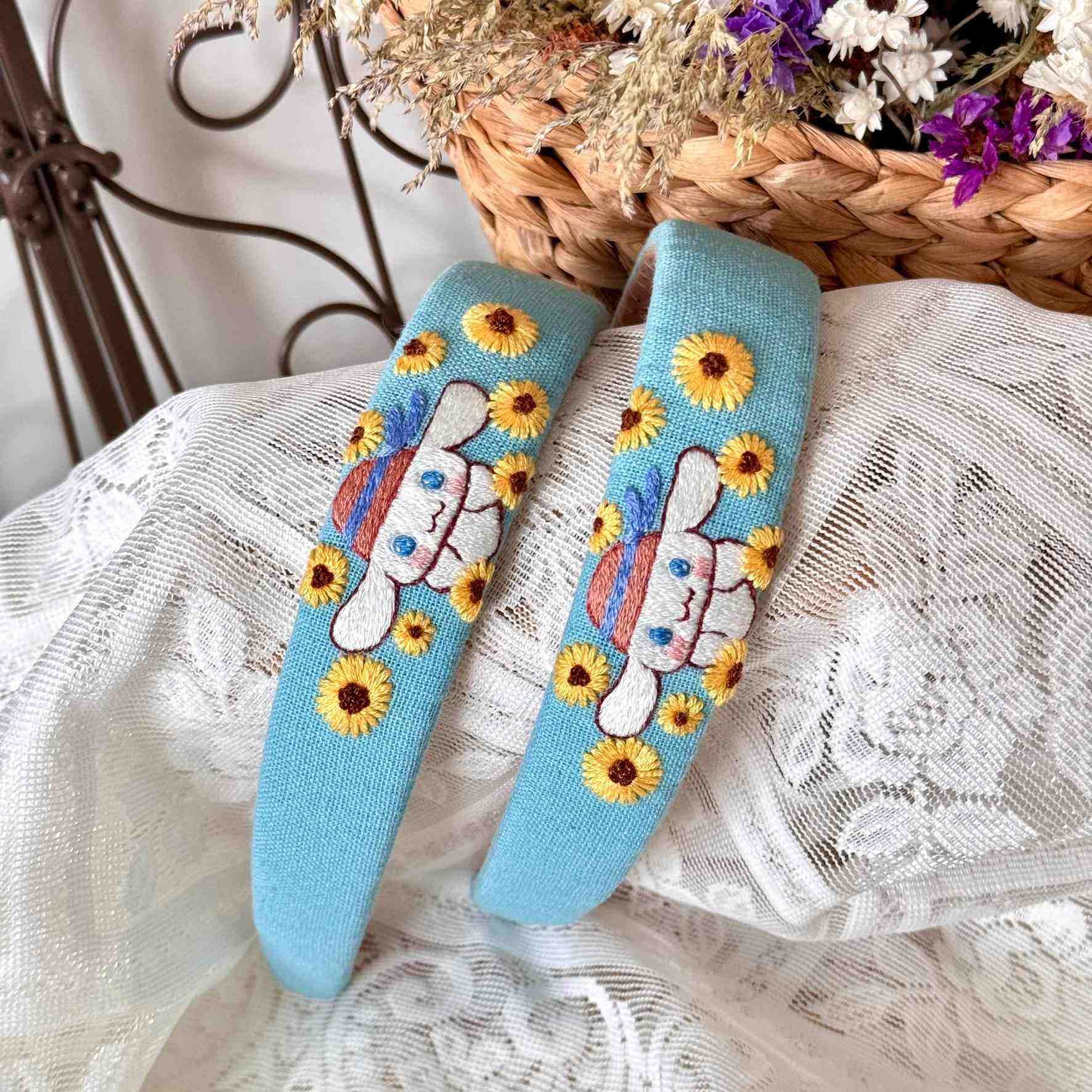 Cinnamoroll ja Auringonkukka Hiuspanta