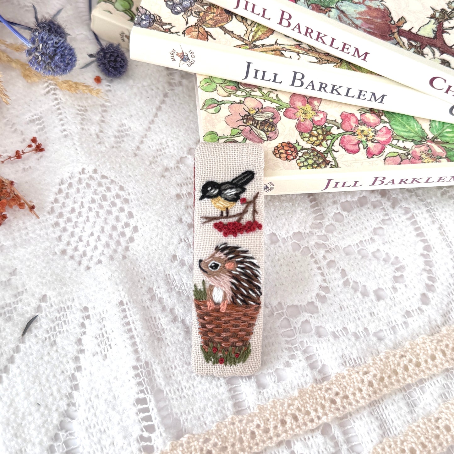 Hedgehog & Bamboo Basket