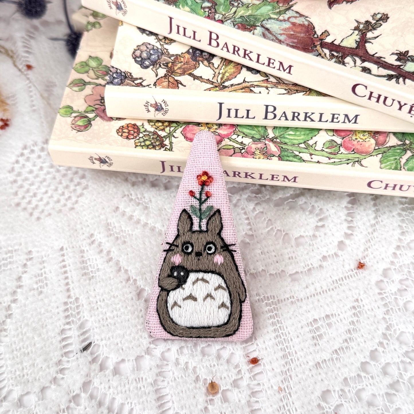 Totoro and Flower