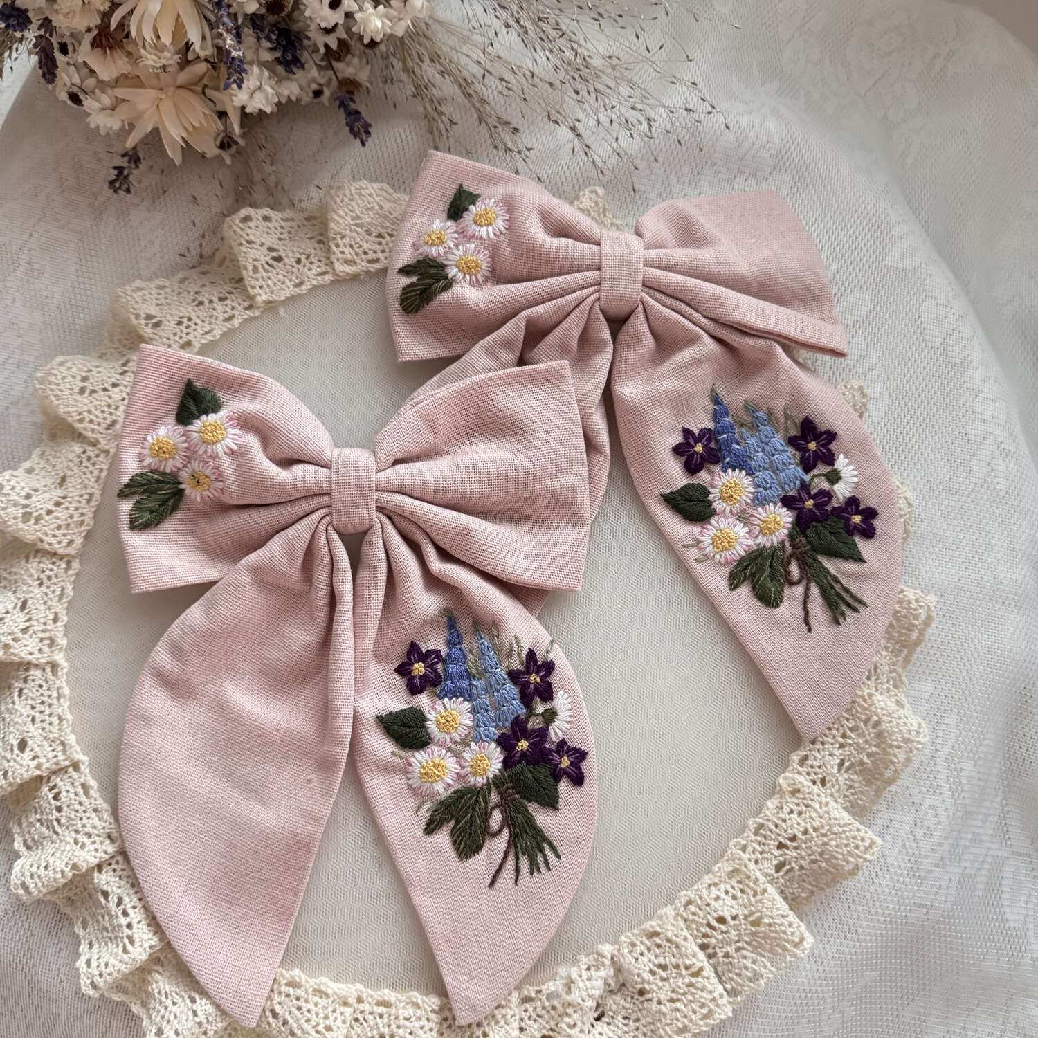 Kesäkukka hiusrusetti