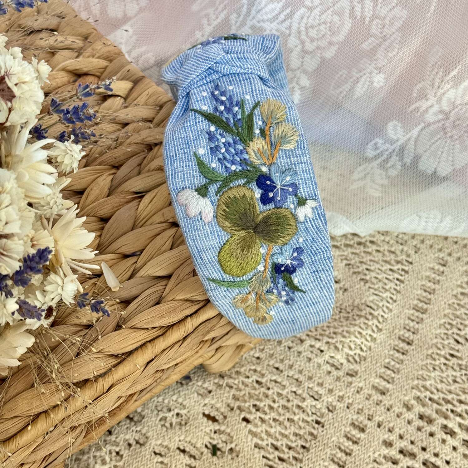 Sinivuokko turbaanipanta