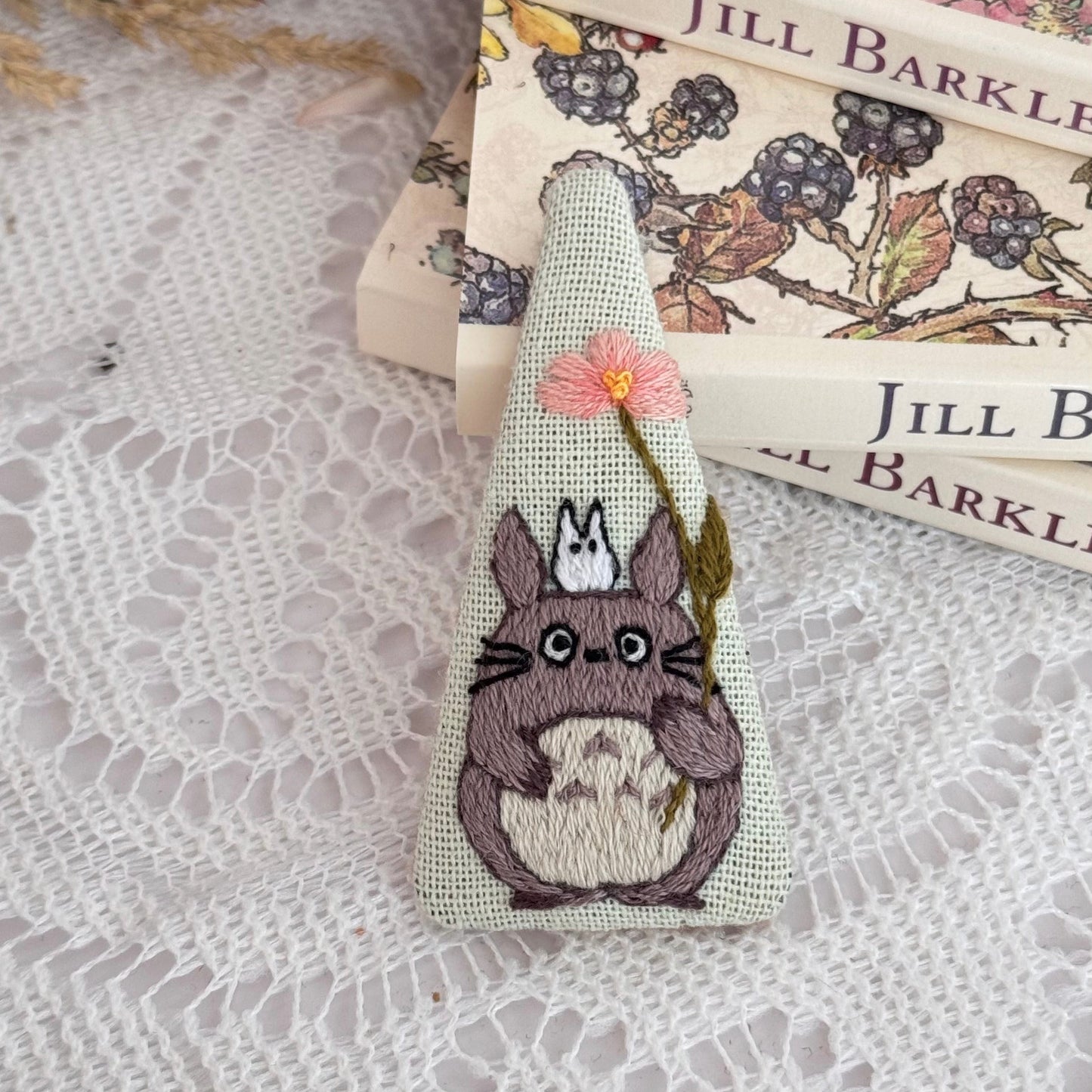 Totoro and Flower