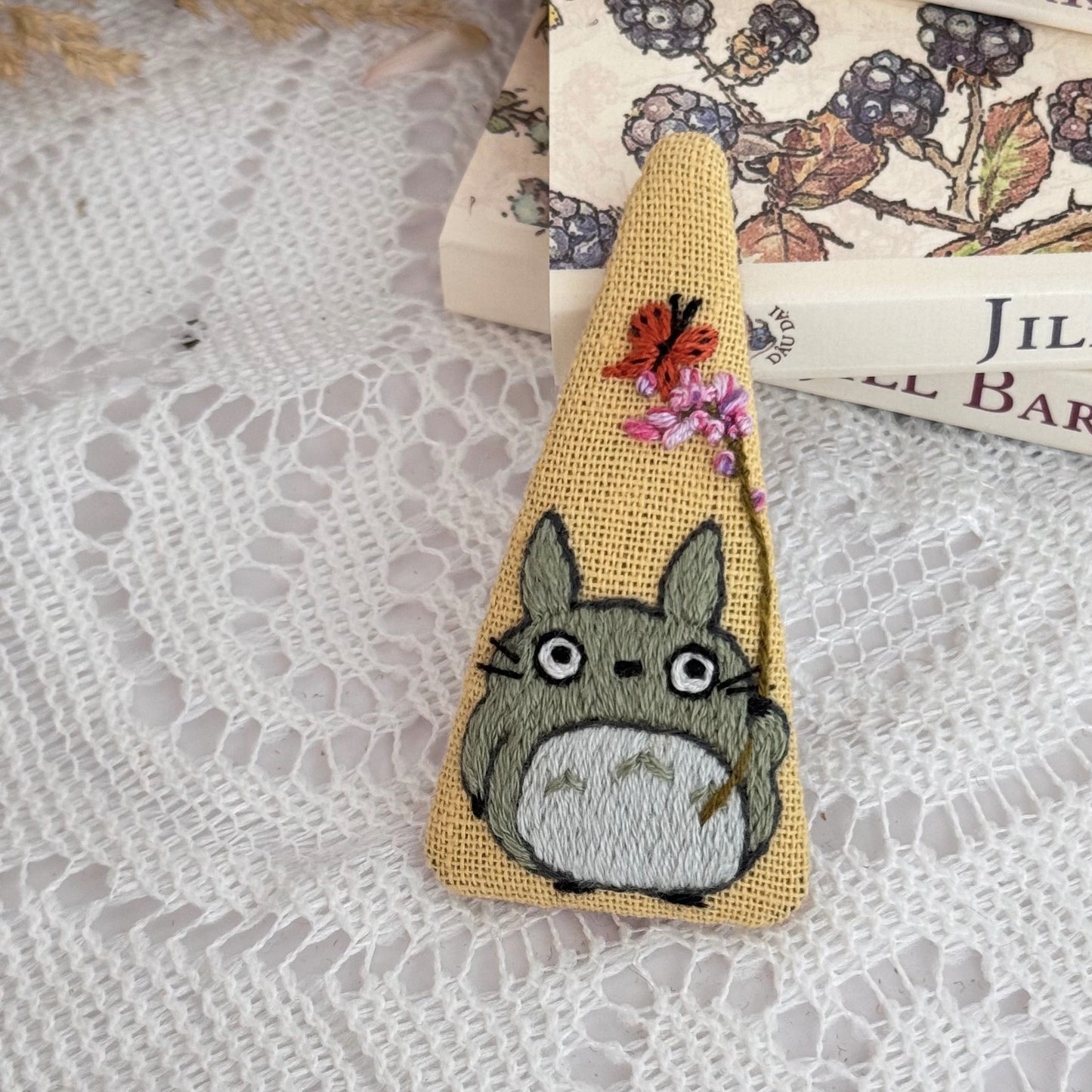 Totoro and Flower