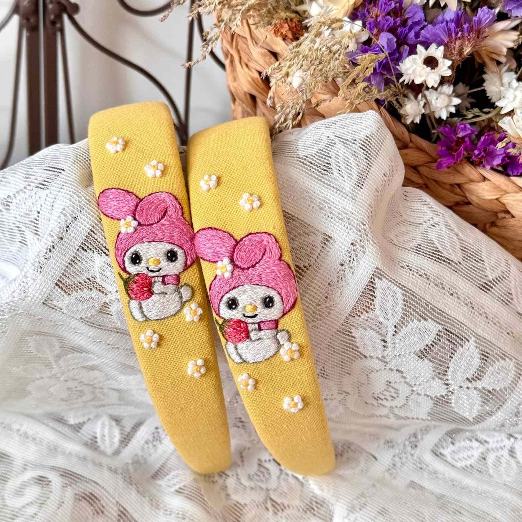 My Melody ja Mansikka Hiuspanta