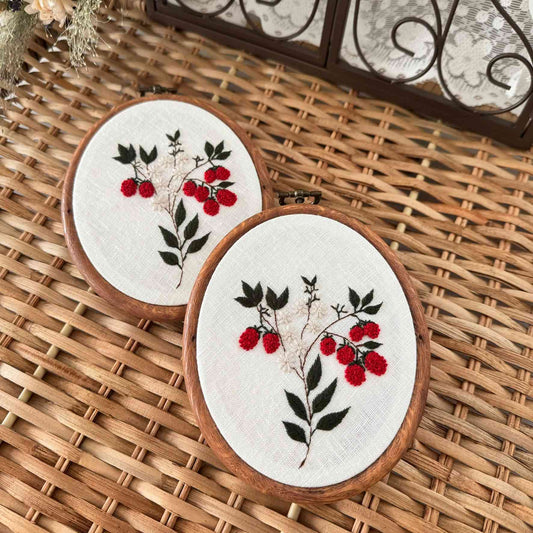 Red Rowan Handkerchief