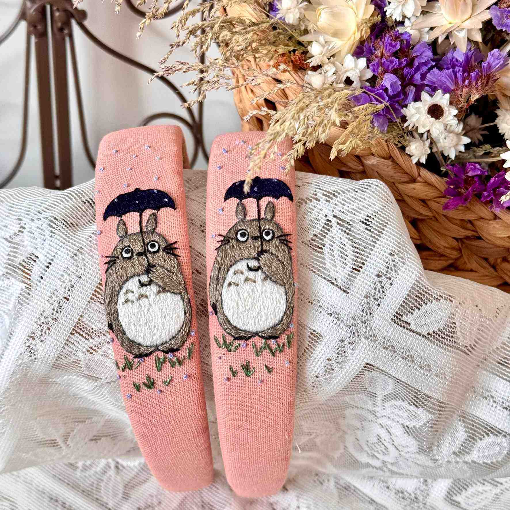 Totoro ja Sateenvarjo Hiuspanta