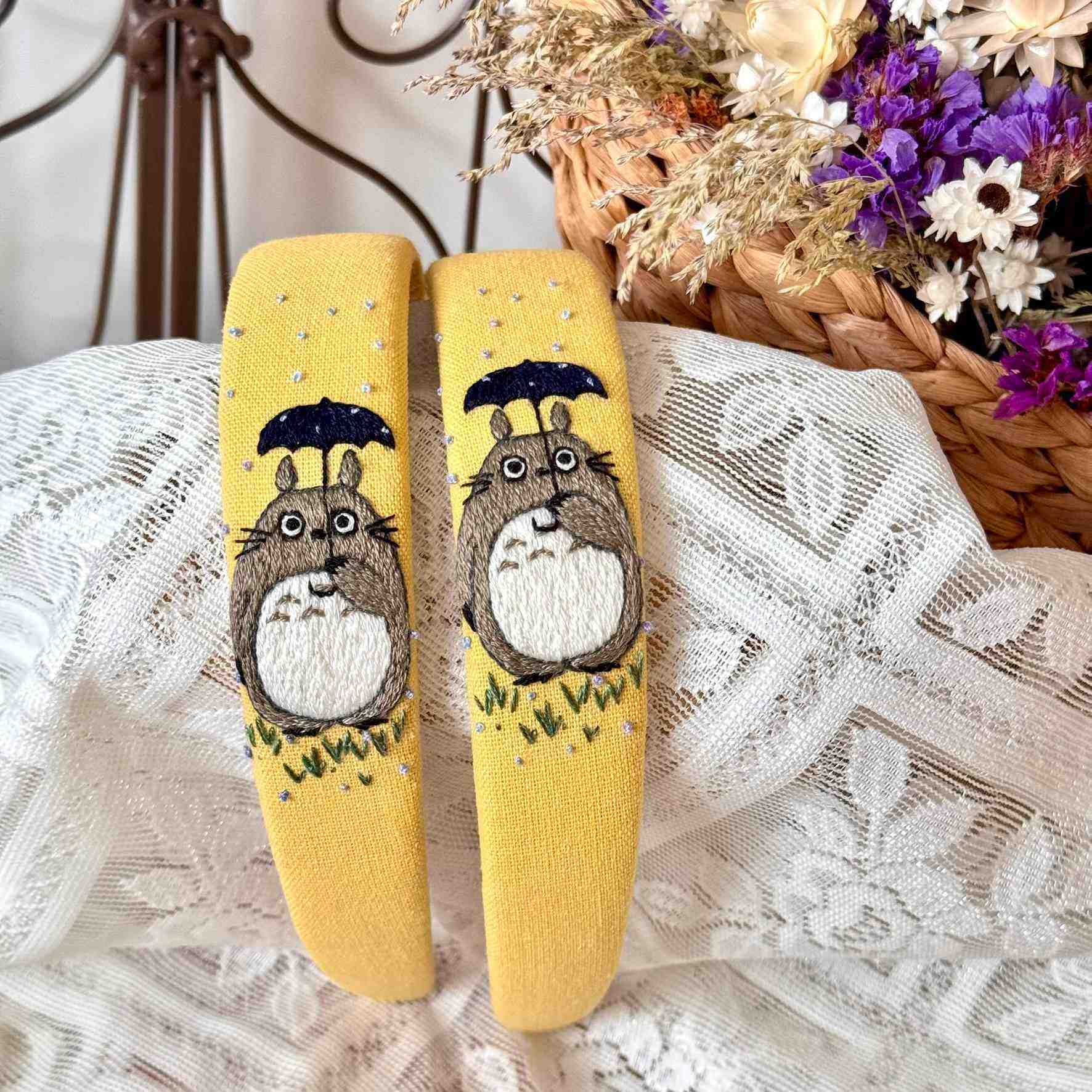 Totoro ja Sateenvarjo Hiuspanta