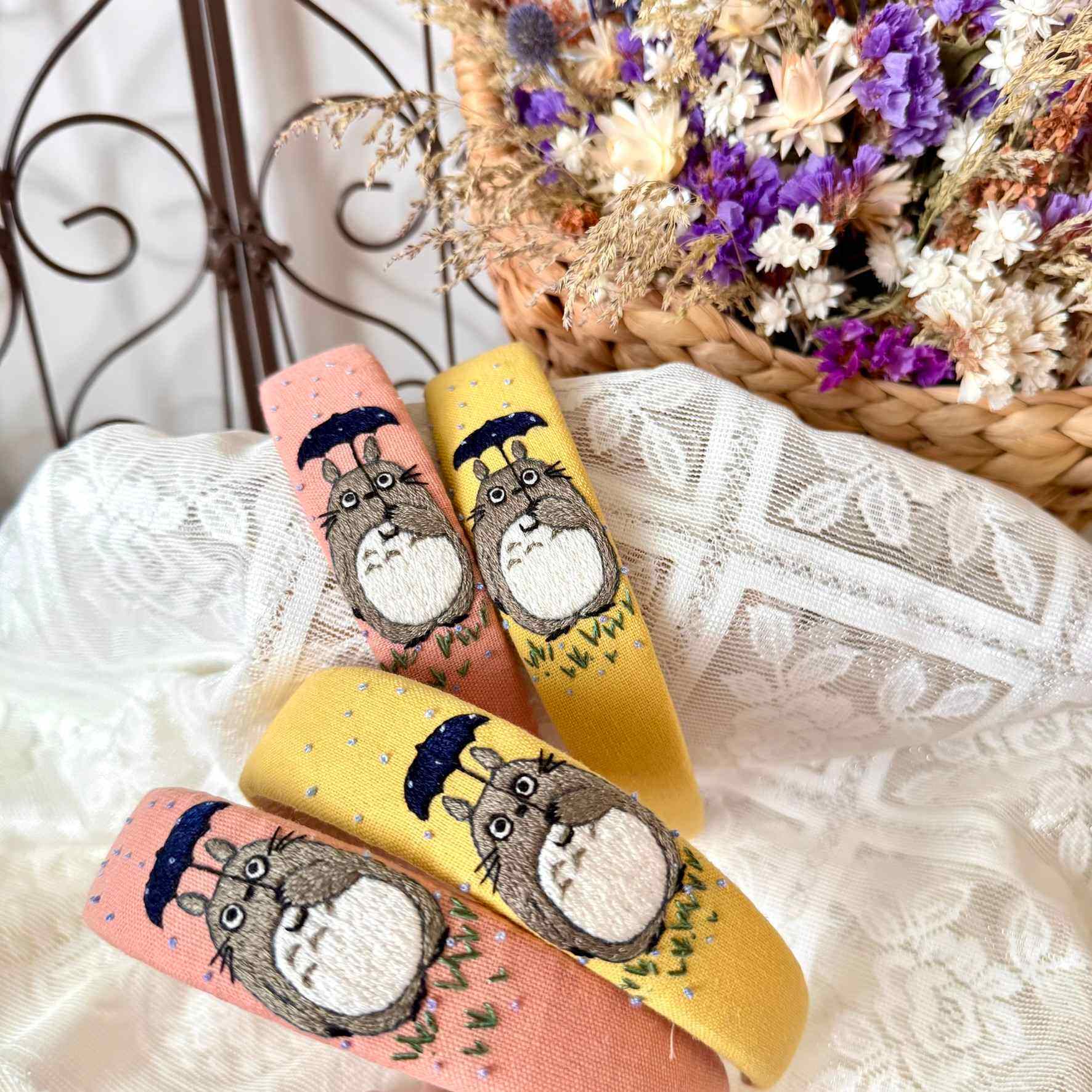 Totoro ja Sateenvarjo Hiuspanta